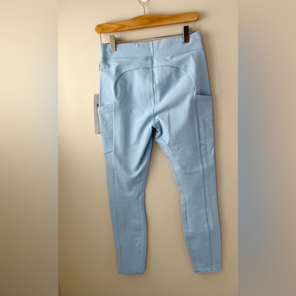 Like newALO Yoga Women's Blue Yoga 7/8 High-waist Checkpoint Legging Size Medium - Picture 3 of 8